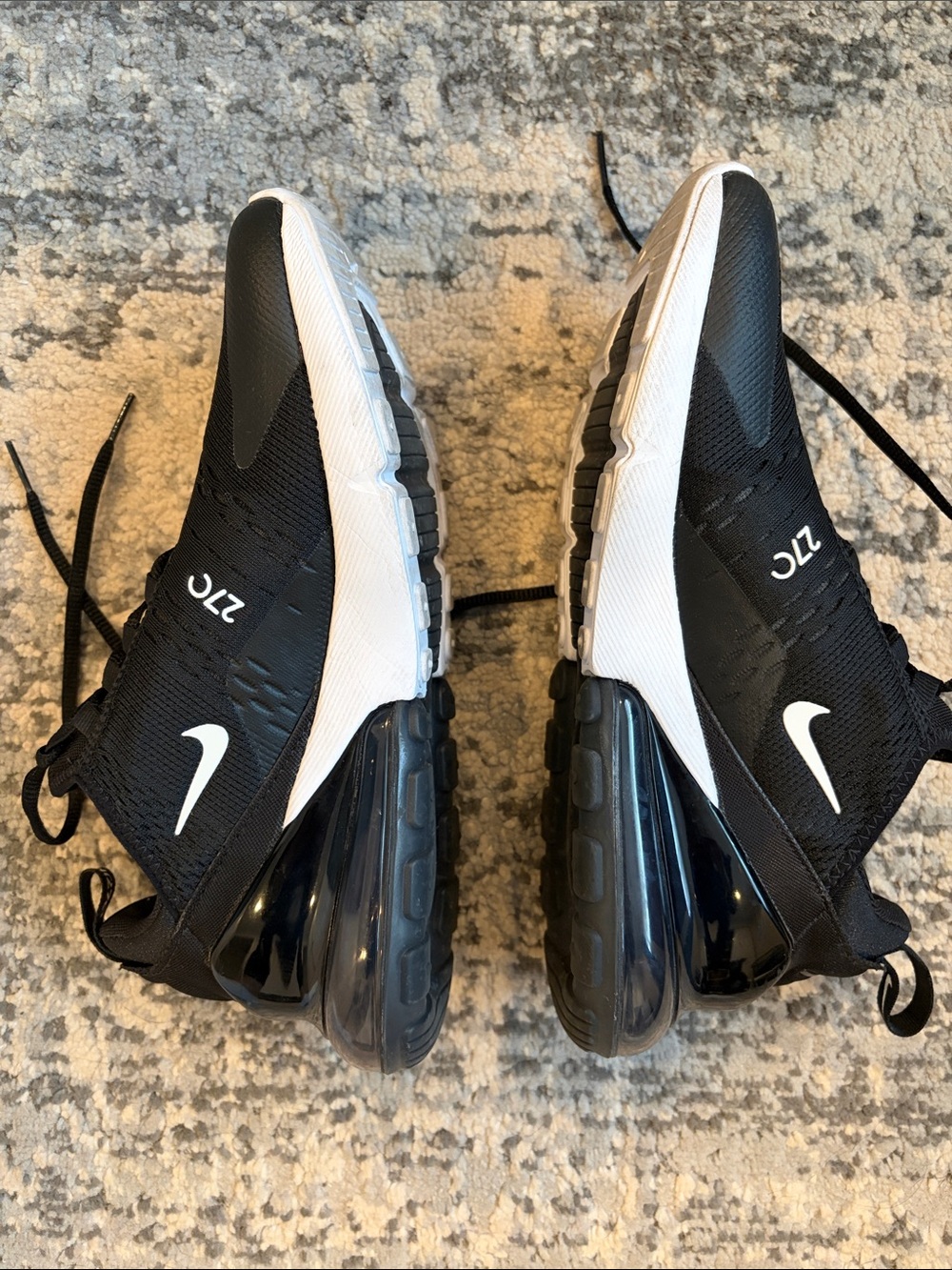 Nike Black and White Women’s Air Max Sneakers